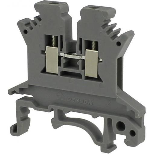 Degson PC1.5-01P-11-00AH-50 průchodková svorka 4.2 mm šroubovací šedá 1 ks