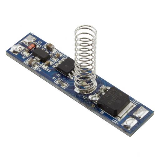 LED.stmívač dotyk.12/24V 8A do profilu