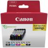 Canon Ink PGI-570 CLI-571 originál kombinované balení černá, černá, azurová, purppurová, žlutá 0372C006