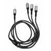IWH Nabíjecí kabel USB USB-C®, USB Micro-A zásuvka, Apple Lightning konektor 1.20 m 019057