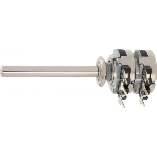 Piher T21TH-M0607502A otočný potenciometr, Stereo, 0.2 W, 5 kΩ, 1 ks