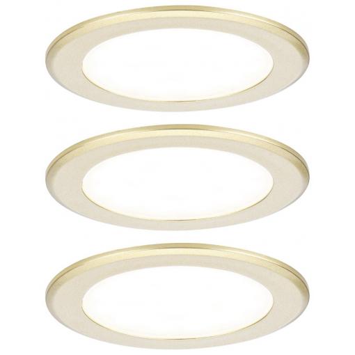 Paulmann LED osvětlení do skříně LED 2.5 W teplá bílá zlatá (matná)