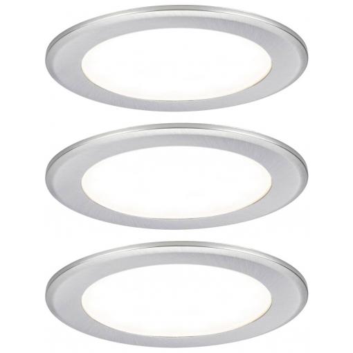 Paulmann LED osvětlení do skříně LED 2.5 W teplá bílá železo (kartáčované)