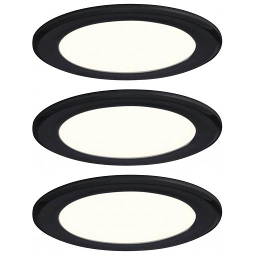 Paulmann LED osvětlení do skříně LED 2.5 W teplá bílá černá (matná)
