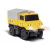 Carson Modellsport 500504146 MB Unimog U406 Zweiwegefahrzeug 1:87 RC model nákladního automobilu elektrický silniční model vč. akumulátorů, nabíječky a baterie