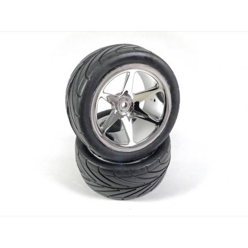 Absima 1:10 Buggy kompletní kola V-Line 2 ks