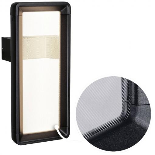Paulmann Reana 93109 venkovní nástěnné LED osvětlení s PIR detektorem LED 3 W antracitová