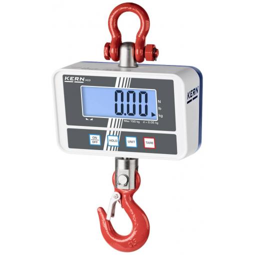 Kern jeřábová váha HCD 100K-2 Max. váživost 150 kg Rozlišení 50 g na baterii