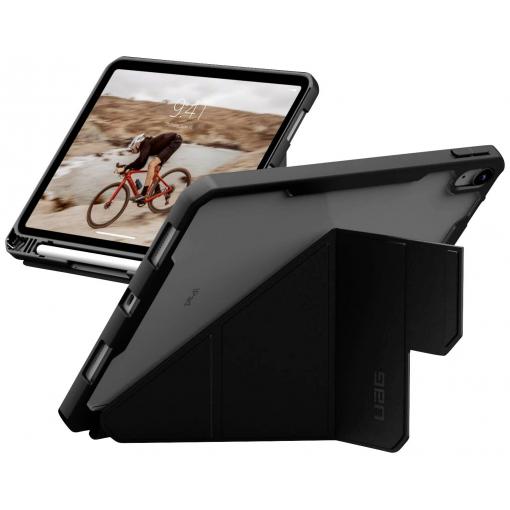 Urban Armor Gear Essential Armor Follio Case obal / brašna na iPad Apple iPad 10.9 (Gen.10, 2022), iPad 10.9 (A16, 2025) 27,7 cm (10,9) Pouzdro typu kniha černá
