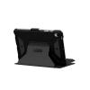 Urban Armor Gear Metropolis SE Case obal na tablet Samsung Galaxy Tab S9, Galaxy Tab S9 FE Pouzdro typu kniha černá