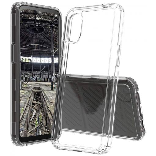 JT Berlin Pankow Clear zadní kryt na mobil Samsung Galaxy XCover7 transparentní odolné vůči nárazům 11051