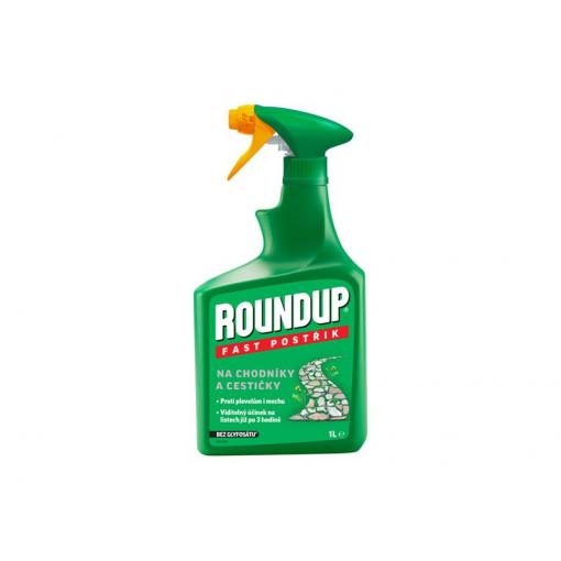 ROUNDUP Fast bez glyfosátu - rozprašovač na chodníky a cestičky EVERGREEN 1l