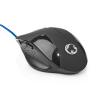 Gaming Mouse GMWD110BK kabelové | 1200 / 2400 / 4800 / 7200 dpi | Nastavitelné DPI | Počet tlačítek: 6 | Programovatelná tlačítka | Pro praváky | 1.50 m | Bez Osvětlení