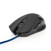 Gaming Mouse GMWD110BK kabelové | 1200 / 2400 / 4800 / 7200 dpi | Nastavitelné DPI | Počet tlačítek: 6 | Programovatelná tlačítka | Pro praváky | 1.50 m | Bez Osvětlení