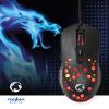Gaming Mouse GMWD410BK kabelové | 800 / 1200 / 2400 / 3200 / 4800 / 7200 dpi | Nastavitelné DPI | Počet tlačítek: 7 | Programovatelná tlačítka | Pro praváky | 1.50 m | RGB