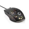 Gaming Mouse GMWD410BK kabelové | 800 / 1200 / 2400 / 3200 / 4800 / 7200 dpi | Nastavitelné DPI | Počet tlačítek: 7 | Programovatelná tlačítka | Pro praváky | 1.50 m | RGB