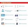 Set WIFI P2P TUYA videozvonku | ZONEWAY ZW-777 + ZW-702-4