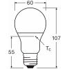 OSRAM HOMELIGHTING 4099854109775 LED Energetická třída (EEK2021) F (A - G) E27 klasická žárovka 8.5 W = 60 W teplá bílá (Ø x v) 60 mm x 60 mm 1 ks