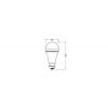 OSRAM HOMELIGHTING 4099854190131 Akumulátorem napájené LED svítidlo Energetická třída (EEK2021) F (A - G) E27 klasická žárovka 8 W = 60 W neutrální bílá (Ø x
