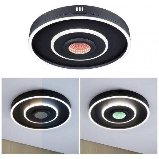 Paulmann 71039 Spaceglow LED stropní svítidlo LED 22 W černá (matná)