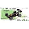 Absima STOKE V2 zelená, černá střídavý (Brushless) 1:8 RC model auta elektrický Buggy 4WD (4x4) RtR 2,4 GHz