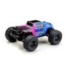 Absima MINI AMT růžová, modrá komutátorový 1:16 RC model auta elektrický monster truck 4WD (4x4) RtR 2,4 GHz