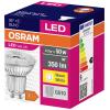 OSRAM HOMELIGHTING 4058075521681 LED Energetická třída (EEK2021) F (A - G) GU10 žárovka 4.3 W = 50 W teplá bílá (Ø x v) 50 mm x 50 mm 1 ks