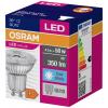 OSRAM HOMELIGHTING 4058075055155 LED Energetická třída (EEK2021) F (A - G) GU10 žárovka 4.3 W = 50 W neutrální bílá (Ø x v) 50 mm x 50 mm 1 ks