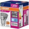 OSRAM HOMELIGHTING 4058075096660 LED Energetická třída (EEK2021) F (A - G) GU10 žárovka 6.9 W = 80 W neutrální bílá (Ø x v) 50 mm x 50 mm 1 ks