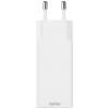 Hama USB nabíječka, USB Power Delivery (USB-PD) , 1x USB A , 2x USB-C®, 65.00 W, Dodávka energie, bílá