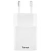 Hama USB nabíječka, Rychlonabíječka, USB Power Delivery (USB-PD) , 1x USB-C®, 1x USB A , 20.00 W, Dodávka energie, QC 3.0, bílá
