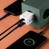 Hama USB nabíječka, Rychlonabíječka, USB Power Delivery (USB-PD) , 1x USB-C®, 1x USB A , 20.00 W, Dodávka energie, QC 3.0, bílá