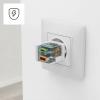 Hama USB nabíječka, USB Power Delivery (USB-PD) , 1x USB A , 1x USB-C®, 30.00 W, Dodávka energie, bílá