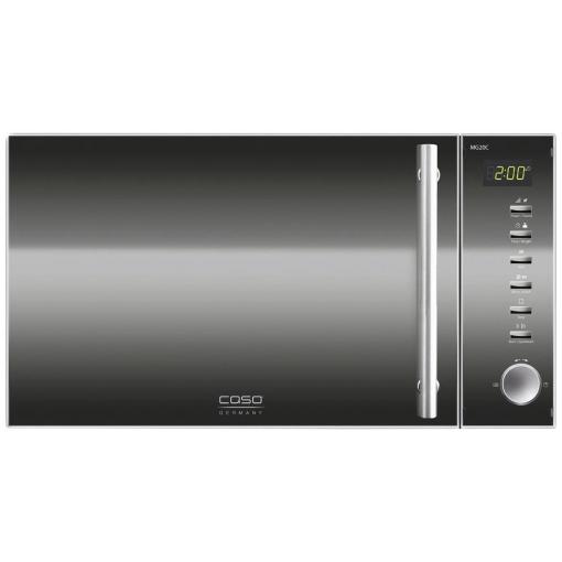 CASO MG20 Ceramic menu 2 in 1 mikrovlnná trouba nerezová ocel, černá 800 W funkce časovače