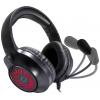 SpeedLink TYRON Headset uzavřená (Over Ear) kabelová stereo černá, RGB headset, regulace hlasitosti, Vypnutí zvuku mikrofonu Gaming