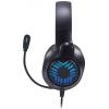 SpeedLink TYRON Headset uzavřená (Over Ear) kabelová stereo černá, RGB headset, regulace hlasitosti, Vypnutí zvuku mikrofonu Gaming
