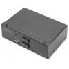 Digitus DS-12851 1 + 2 porty přepínač KVM DisplayPort 3840 x 2160 Pixel