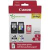 Canon Ink PG-540L+CL-541XL originál kombinované balení černá, barva 5224B012