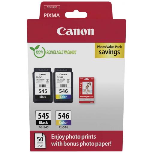 Canon Ink PG-545+CL-546 originál Dual černá, barva 8287B008
