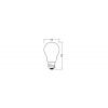 OSRAM HOMELIGHTING 4099854259739 LED Energetická třída (EEK2021) A (A - G) E27 klasická žárovka 2.2 W = 40 W neutrální bílá (Ø x v) 60 mm x 60 mm 2 ks