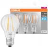 OSRAM HOMELIGHTING 4058075819535 LED Energetická třída (EEK2021) E (A - G) E27 klasická žárovka 6.5 W = 60 W neutrální bílá (Ø x v) 60 mm x 60 mm 3 ks