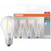 OSRAM HOMELIGHTING 4058075819535 LED Energetická třída (EEK2021) E (A - G) E27 klasická žárovka 6.5 W = 60 W neutrální bílá (Ø x v) 60 mm x 60 mm 3 ks