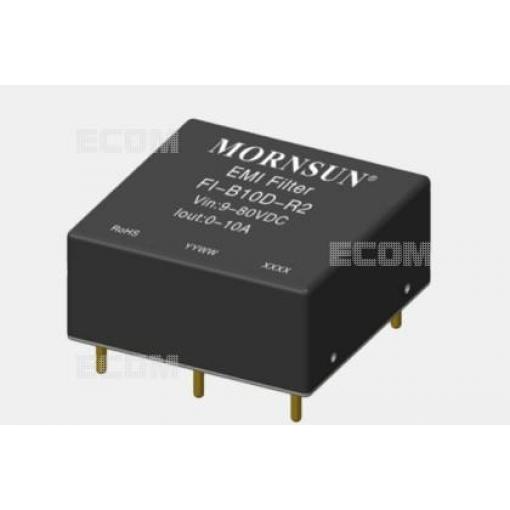 Filtr EMC FI-B10D-R2, 10 A, 9–80 V DC