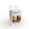 Solight set nabíjecích cyklo svítilen, 160lm přední, zadní červená, Li-Ion, USB - WN47