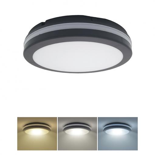 Solight LED osvětlení s nastavitelným výkonem a teplotou světla, 18/22/26W, max. 2210lm, 3CCT, IP65, 30cm - WO820
