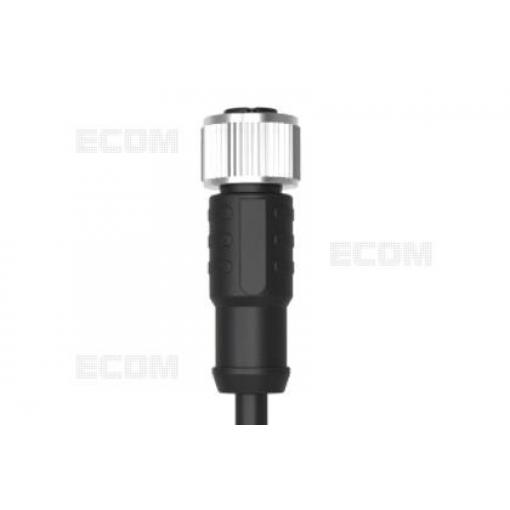 Kabel s konektorem M12, 4 piny, 250 V / 4 A, 1 m, IP68