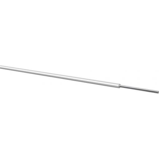Kabeltronik 070103001 měděný drát, Yv, 1 x 0.07 mm², bílá, 100 m