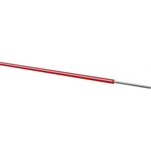 Kabeltronik 070104009 měděný drát, Yv, 1 x 0.13 mm², černá, 100 m