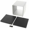 Hammond Electronics 1455NS1202 univerzální pouzdro 120 x 103 x 103 hliník extrudovaný čirá 1 ks