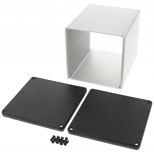Hammond Electronics 1455NS1202 univerzální pouzdro 120 x 103 x 103 hliník extrudovaný čirá 1 ks